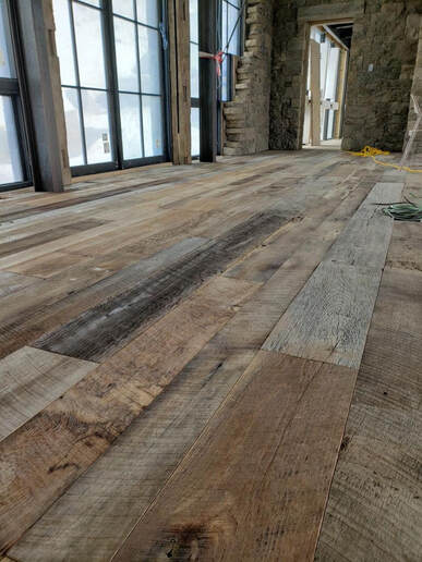 Wide Plank White Oak Floor