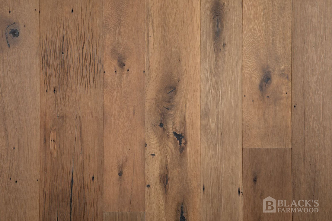 Antique European White Oak Black S, Reclaimed White Oak Hardwood Flooring