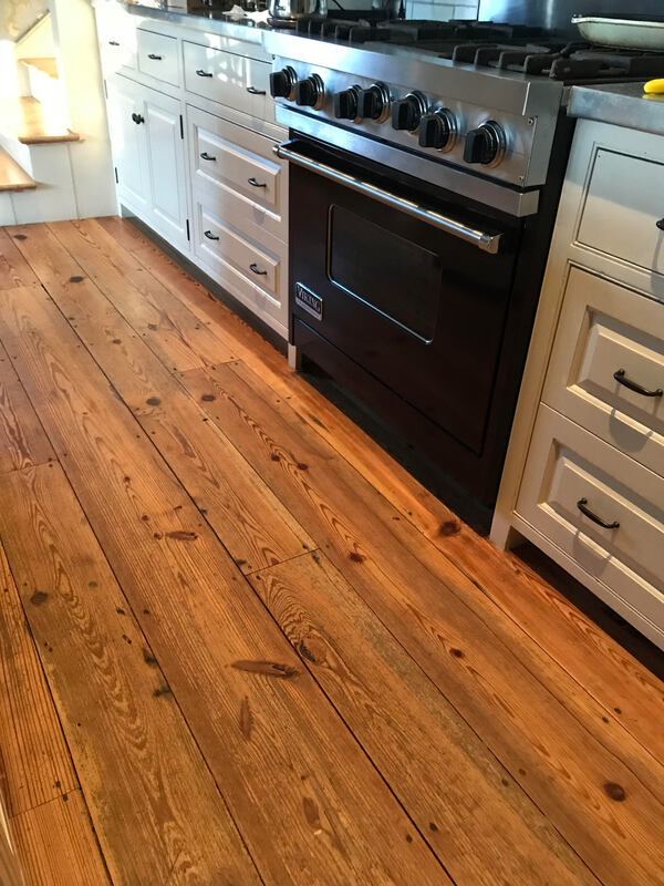 Antique Heart Pine Select Grade Reclaimed Wood Flooring